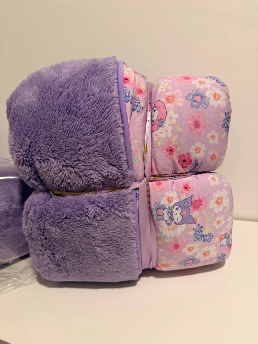 Posh Peanut Kuromi & My Melody Garden Party Luxe Plush Patoo